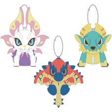 Monster Hunter MonDefo Mascot Keychain