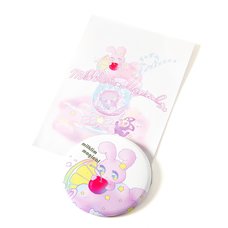 milklim x magical Cherry-Loving Bunny Pin Badge