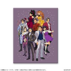 Ace Attorney 25th Anniversary Main Visual Character Fine Board
