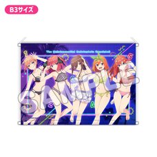 The Quintessential Quintuplets Specials 2 Premium B3 Tapestry Swimsuit Night Pool Group (Re-run)