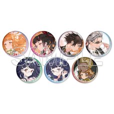 Agents of the Four Seasons Tradable Holographic Tin Badge Complete Box Set