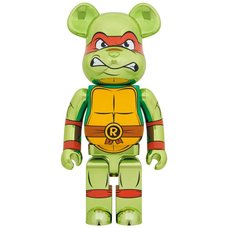 BE＠RBRICK Teenage Mutant Ninja Turtles Raphael: Chrome Ver. 1000％