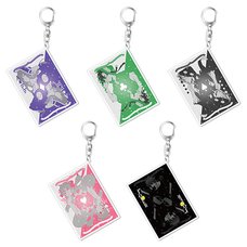 Kagerou Project Sidu Playing Card Ver. Big Acrylic Keychain Collection