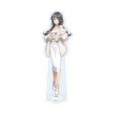 Rascal Does Not Dream of Santa Claus Acrylic Stand Mai Sakurajima: White Winter Ver.