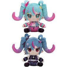 Hatsune Miku Plushie DecoMiku Lightness/DecoMiku Darkness