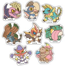 Monster Hunter MonDefo Die-cut Sticker Vol. 3