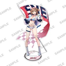 Junjou Gyaru wa Kanojo ja Nai noni Acrylic Stand Riria Sotogahama Race Queen Ver.