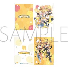 Hatsune Miku Series Kagamine Rin & Len Happy 14th Birthday Clear Folder Set