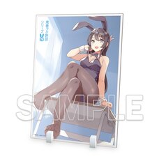 Dengeki Bunko Rascal Does Not Dream Series 10th Anniversary Newly Drawn Big Acrylic Plate