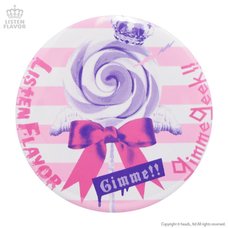 LISTEN FLAVOR x Gimme Geek! Collaboration Vol. 2 Angel Candy Tin Badge