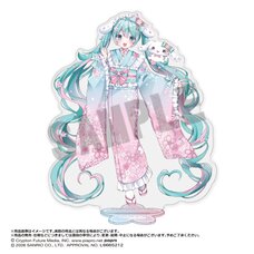 Hatsune Miku x Cinnamoroll Acrylic Stand Yumezakura Ver.