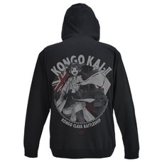 Kantai Collection -KanColle- Kongo Kai Ni Tenjiku Black Hoodie