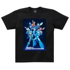 Mega Man 30th Anniversary Full Color Art T-Shirt