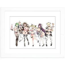Shinovi Master Senran Kagura: New Link A4 Chara Fine Graph Milky Maid Ver.