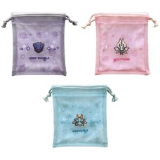Monster Hunter MonDefo Mesh Drawstring Pouch