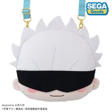 Jujutsu Kaisen 5th Anniversary Satoru Gojo Fuwapuchi Face Shoulder Bag M