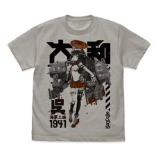 Kantai Collection -KanColle- Yamato Light Gray T-Shirt