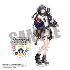 Arknights Openui Plushie Illustration Big Acrylic Stand Closure