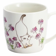 Wildflowers & Cats Mug
