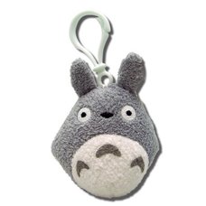 Totoro Gray Plush Clip