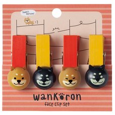 Wankoron Shiba Inu Clip Set