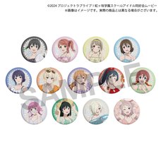 Love Live! Nijigasaki High School Idol Club Summer Collection Trading Glitter Pin Badges (Set of 3)