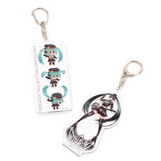 Hatsune Miku Metal Edition Acrylic Keychain Charm