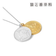 Spice and Wolf Jyuu Ayakura Illustration Coin Necklace