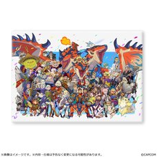 Monster Hunter Stories 10th Anniversary Art Character Fine Board