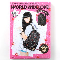 World Wide Love Backpack and Book Set