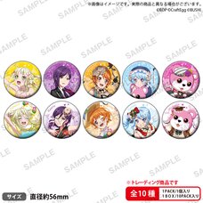 BanG Dream! Girls Band Party! Hello Happy World! Trading Hologram Pin Badge Collection (1 Pack)