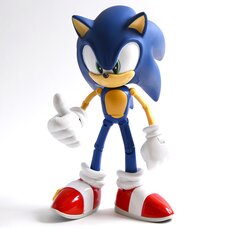 Modern Sonic 20th Anniversary Deluxe 10” Action Figure | Sonic the Hedgehog