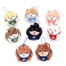 Chuken Mochi Shiba Round All-Stars Mascot Plush Collection
