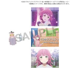 Love Live! Nijigasaki High School Idol Club The Movie – Finale – Chapter 2 (Vol.2-4) Acrylic magnet and Postcard set Rina Tennoji
