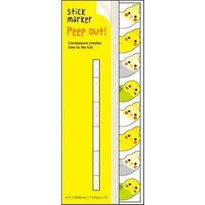 Stick Marker Collection Peeping Birds Sticky Tabs
