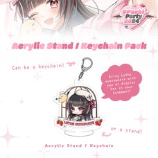 Lethe Bonapuchi Birthday Celebration 2024 Acrylic Keychain + Stand