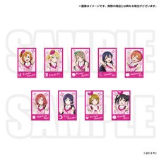 Love Live! Series 15th Anniversary Random Photo-style Card μ's (1 Pack)
