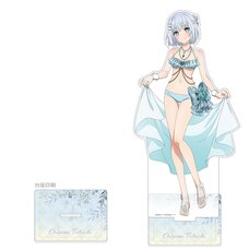 Date A Live V Extra Large Acrylic Stand Origami Tobiichi: Swimsuit Dress Ver. (Re-run)