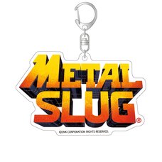 Metal Slug Title Logo Acrylic Keychain