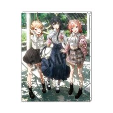My Teen Romantic Comedy SNAFU Climax F6 Canvas Art Yukino & Yui & Iroha: Park Date Ver.