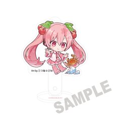 Sakura Miku x Hirosaki Sakura Festival 2026 Acrylic Prop & Stand Helmet Crab Art by mitsumi