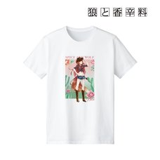 Spice and Wolf Jyuu Ayakura Illustration Holo Western Girl Ver. Ladies' T-Shirt