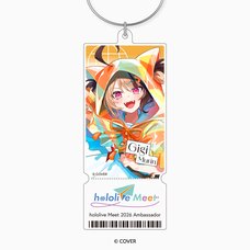 hololive Meet 2026 Acrylic Ticket Keychain Gigi Murin