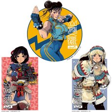Capcom x B-Side Label Capcom Girls Sticker Collection Vol. 3