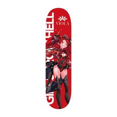 Girls from Hell Graphic Skateboard Viola