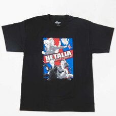 Hetalia: Axis Powers England, Sealand, and America T-Shirt
