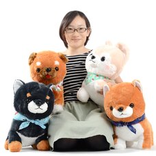 Mameshiba San Kyodai Summer Vacation Plush Dog Collection (Big)