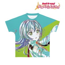 BanG Dream! Girls Band Party! Lock Ani-Art Unisex Full Graphic T-Shirt Vol. 4