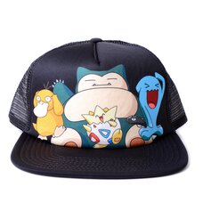 Pokémon Group Black Trucker Hat