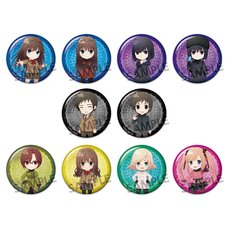 Pikuriru! Witch on the Holy Night Trading Can Badge Complete Box Set
